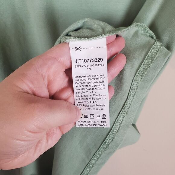 Shein Curve Light Green Shirt Size 2Xl - Picture 6 of 7